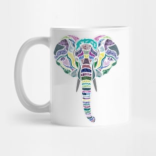 Abstract Elephant Mug
